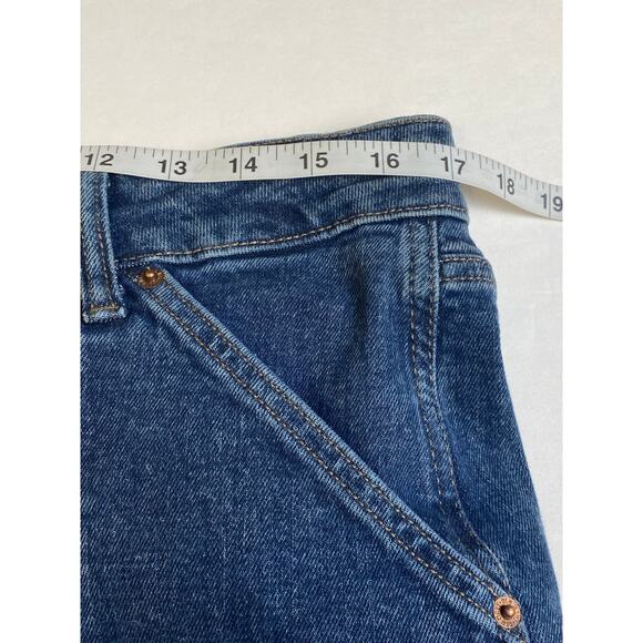 Old Navy Women's Dark Wash OG Straight High-Rise Jeans Size 14 - Picture 8 of 9